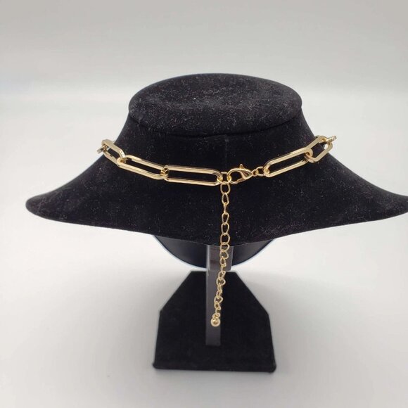 Authentic Louis Vuitton Lock & Key w/ Unbranded Gold Plated Gold Chain Necklace - Picture 4 of 8